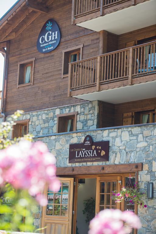 Cgh Residence Boutique Les Chalets De Layssia Samoëns Exterior foto