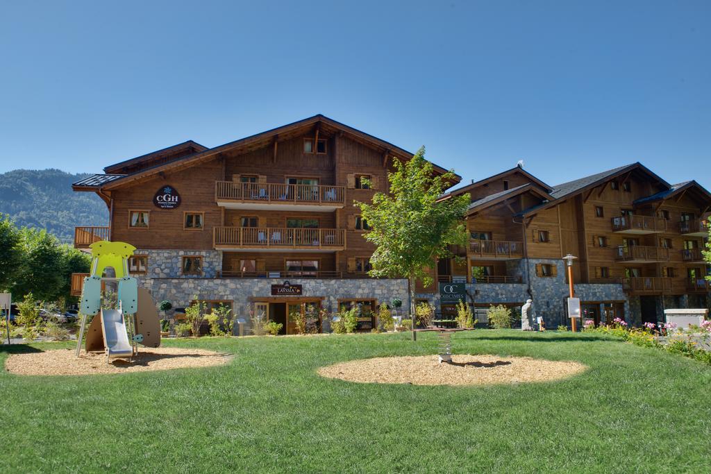 Cgh Residence Boutique Les Chalets De Layssia Samoëns Exterior foto